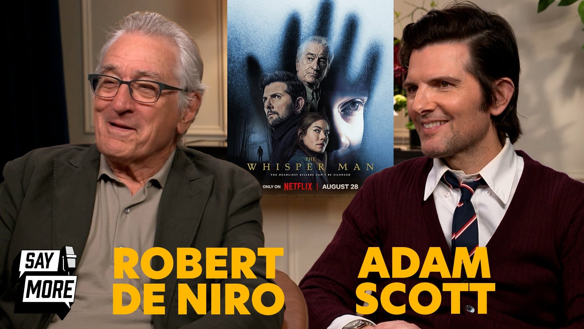 Robert De Niro & Adam Scott on How The Whisper Man Tackles Generational Trauma