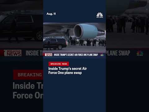 Secret Service operation to swap Trump’s planes amid Iran threat