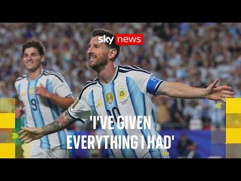 Messi retires from international football
