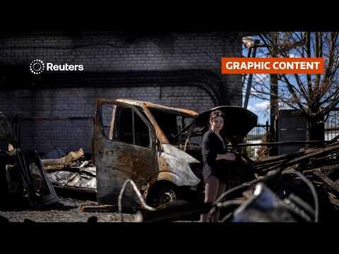 GRAPHIC WARNING: Video exposes Ukrainians' drone terror