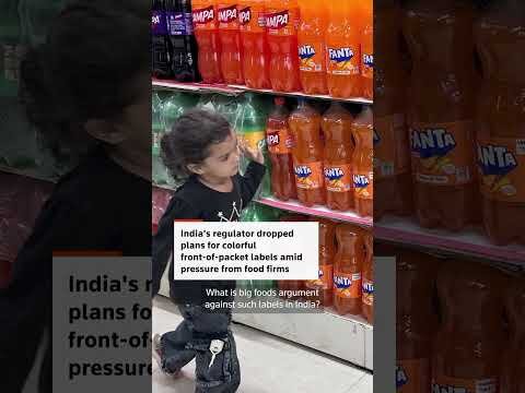 India wanted better food label warnings. Big Food fought back