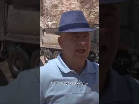 West Bank quarry owner appeals to Trump after settler raid