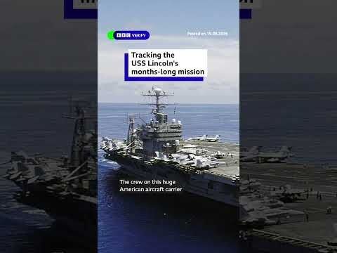 Tracking USS Abraham Lincoln's months-long mission as concerns about conditions grow. #BBCNews