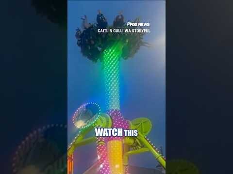 Teens recall getting STUCK on NJ amusement park ride #foxnews #news #shorts #politics