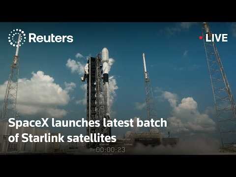 SpaceX launches latest batch of Starlink satellites