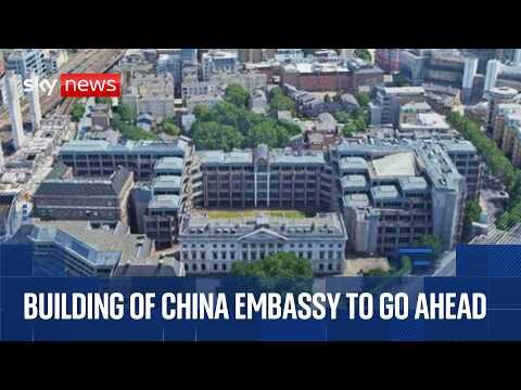 News conference on Chinese 'super embassy' in London