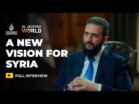 Exclusive interview with Syria’s new president, Ahmed al Sharaa