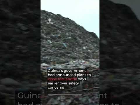 Landfill collapse kills 30 in Guinea’s capital after heavy rains
