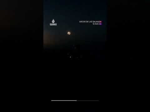 Iceland and Spain plunged into darkness during total solar eclipse