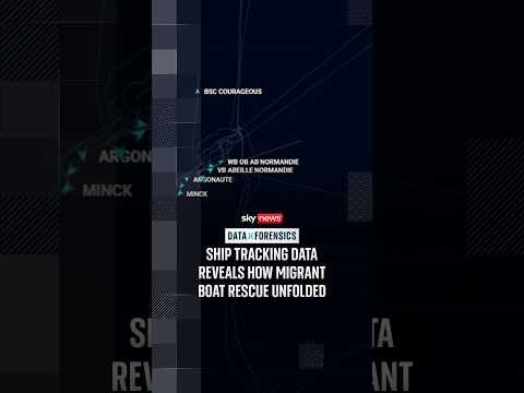 Ship tracking data reveals how migrant boat rescue unfolded