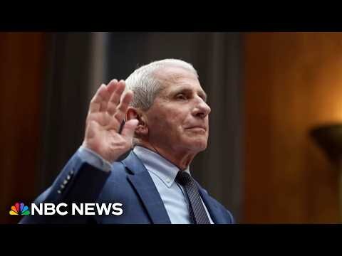 Dr. Fauci invokes Fifth Amendment over 100 times during Senate hearing