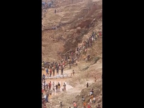 Gold mine collapse kills at least 100 in Africa