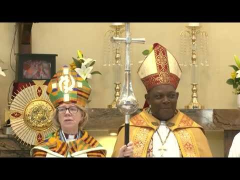 Archbishop of Canterbury Sarah Mullally celebrates mass in Ghana
