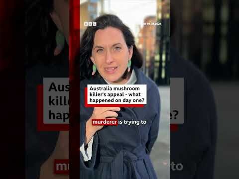 Australia mushroom killer's appeal - what happened on day one? #ErinPatterson #BBCNews
