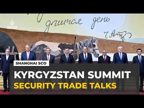 Shanghai Cooperation Organisation leaders meet in Kyrgyzstan for security and trade talks