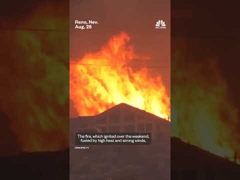 Residents lose homes as firefighters battle Hawk Fire