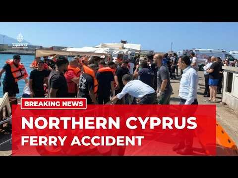 Ferry carrying 260 people capsizes off coast of northern Cyprus