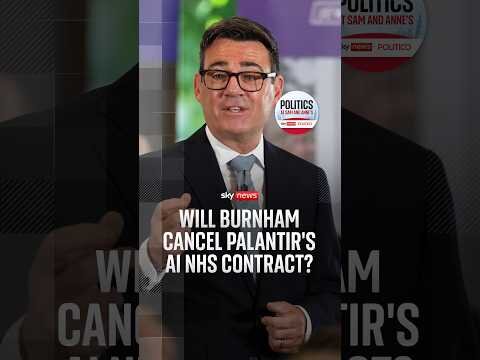 Will Andy Burnham cancel Palantir's AI NHS contract?
