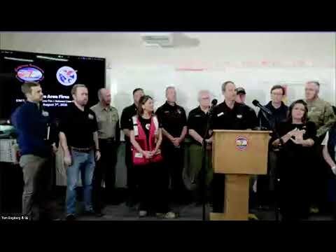 Washington governor updates on wildfire containment