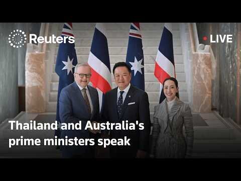 Thailand and Australia's prime ministers speak