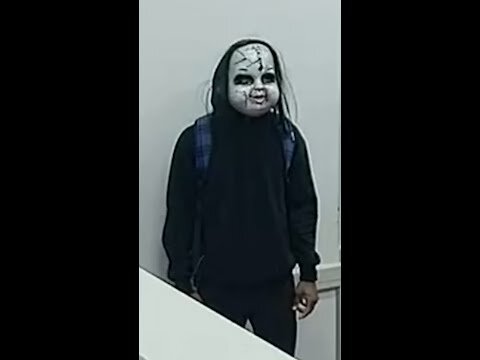 Person in horror mask wanted after chasing a female jogger