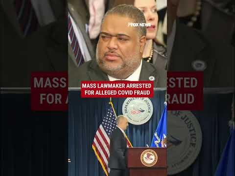 Massachusetts lawmaker ARRESTED for alleged COVID FRAUD #shorts #us #news