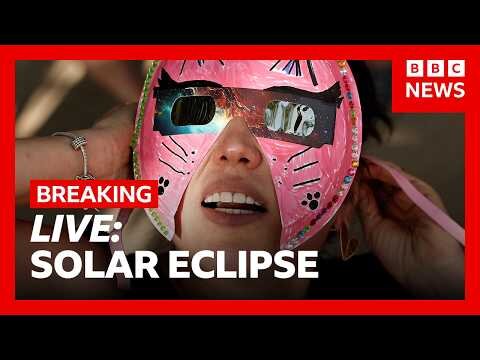 Solar eclipse reaches peak across UK