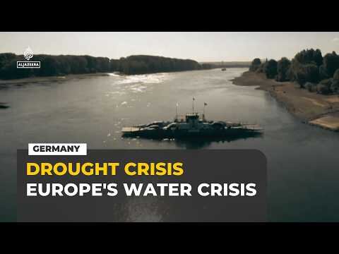 Germany's Rhine River hits record low as drought threatens food And economy