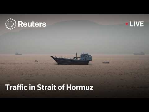 Traffic in Strait of Hormuz