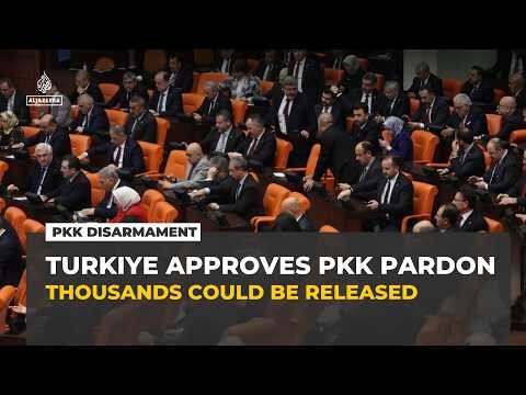 Turkiye approves pardon-like bill for thousands of PKK fighters