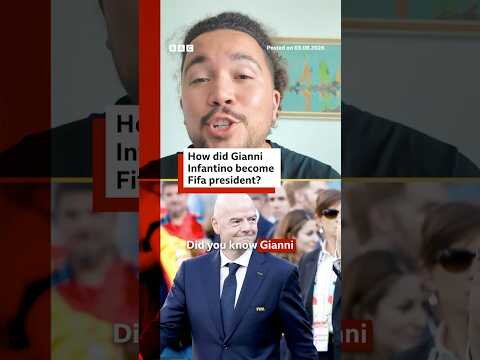 How did Gianni Infantino become Fifa president? #Football #BBCNews