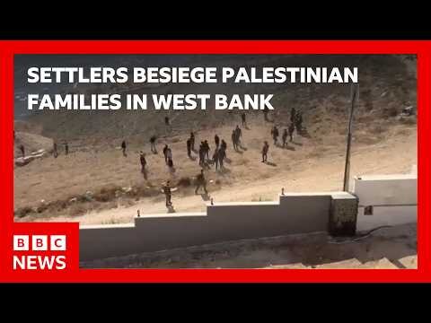 Israeli settlers trap two Palestinian families in West Bank
