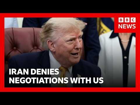 Iran says it is in talks with Oman but not the US, contradicting Donald Trump