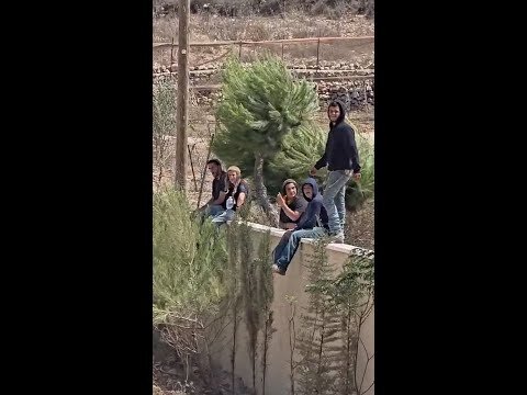 Palestinian families still under siege by settlers in Qusra in the West Bank