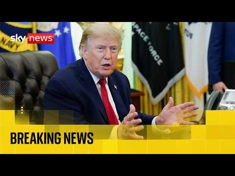 President Trump makes Oval Office announcement