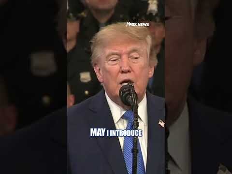 Trump acknowledges family of child killed by stray bullet during speech #shorts #foxnews #usa