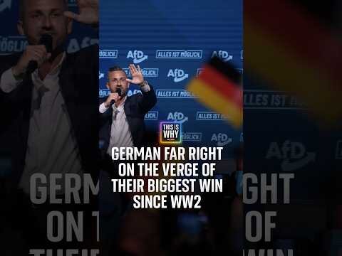 Who are the German far-right party on the verge of victory?
