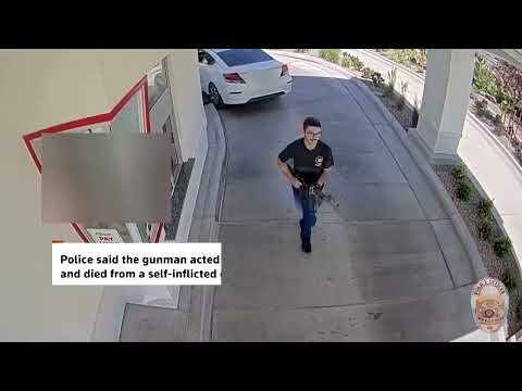 CCTV, police bodycam videos capture Idaho shooting