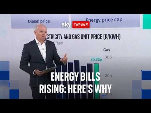 Energy bills to increase from October