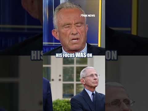 Dr Fauci RIPPED by RFK Jr for prioritizing personal fame over public health #foxnews #news