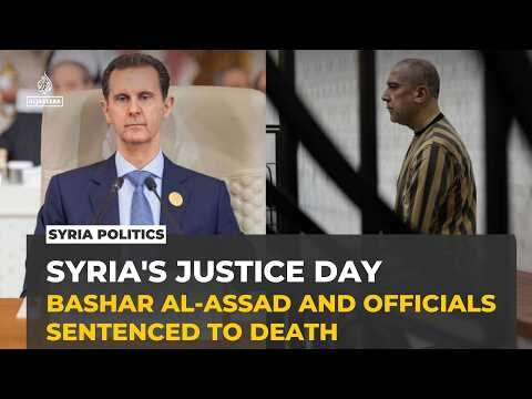 Syria sentences Bashar al-Assad and former officials to death over war crimes