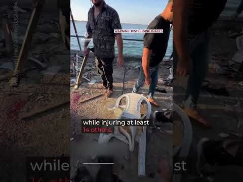 Israeli strike on Gaza City cafe kills six, including child