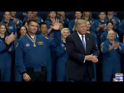 Trump awards Artemis II crew Congressional Space Medal of Honor