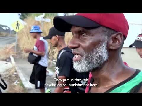 Migrants head north through Mexico after months-long wait