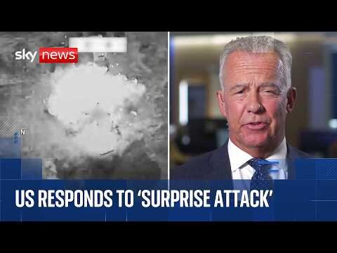 US conducts 'heavy' wave of strikes on Iran