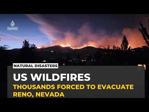 US wildfires: Hawk Fire forces mass evacuation in Reno, Nevada