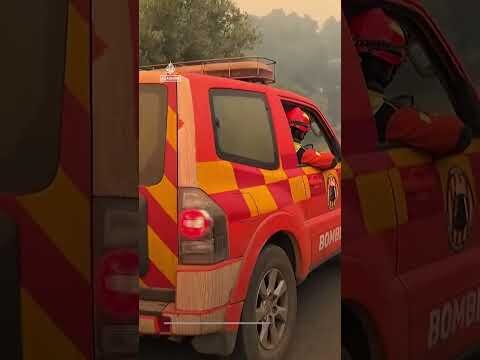 Firefighters battle wildfires in Spain's eastern Castellon province