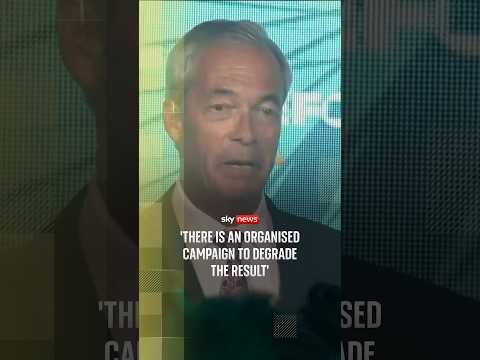 Farage says he won't attend by-election declaration