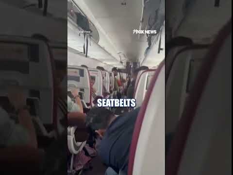TERRIFYING Air India turbulence injures 17 #shorts #world #news #foxnews