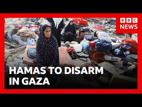 Hamas agrees to disarm in Gaza after Trump announces Board of Peace plan